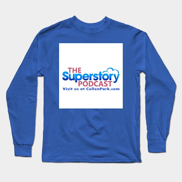 OFFICIAL SUPERSTORY PODCAST LOGO Long Sleeve T-Shirt by CullenPark